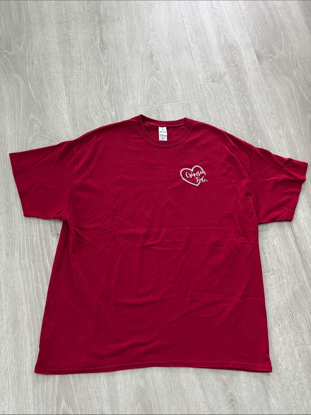 Alabama Crimson Tide Men’s Bless Your Heart 2-Sided Short Sleeve T-Shirt size2XL